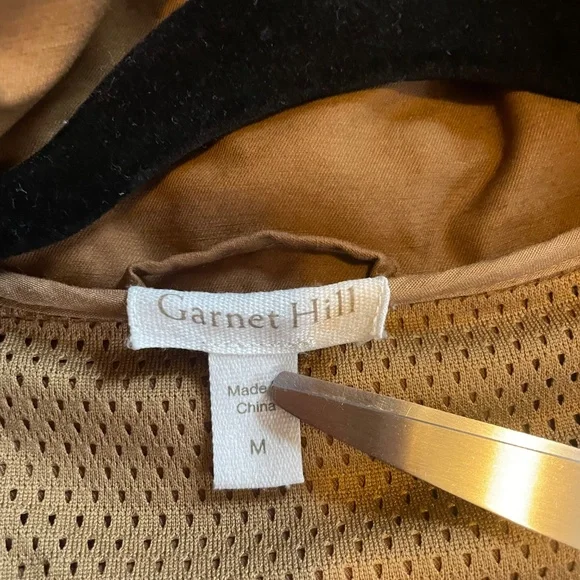 GARNET HILL Longline Modern Trench Coat Jacket  2 Way Zip Water Resistant Hood - Picture 10 of 16